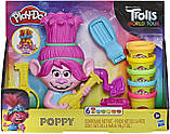 Плей Дох Райдужне волосся Поппі Трояндочка Play-Doh Trolls World Tour Rainbow Hair Poppy, фото 11