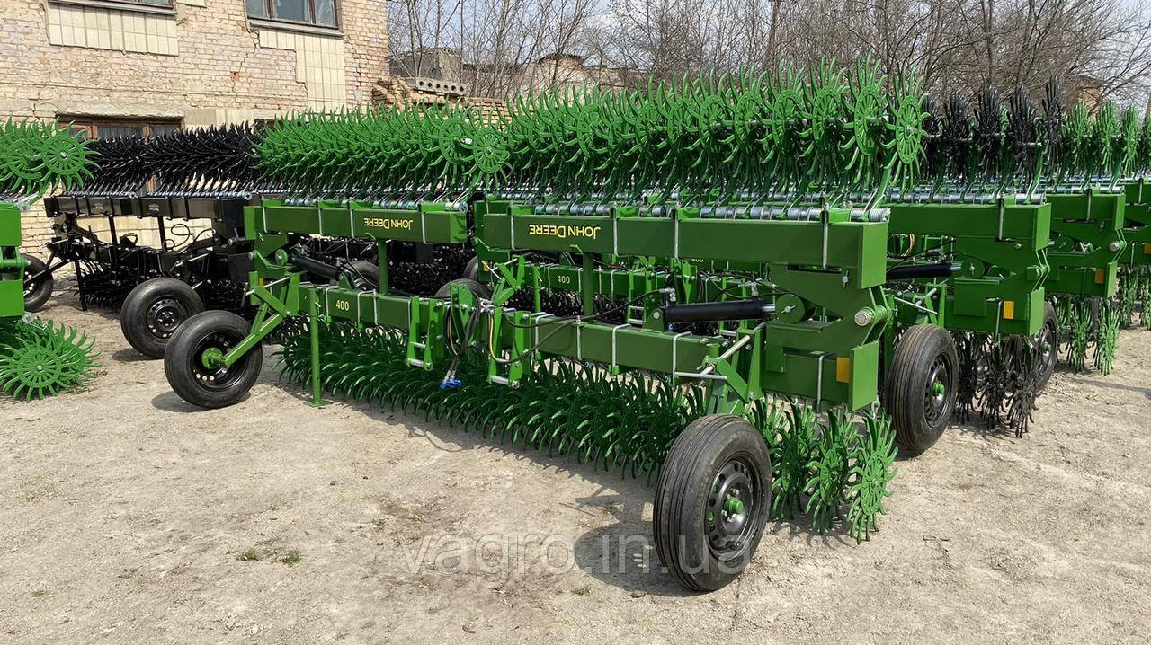 Ротаційна борона John Deere 400 Гідравлічна 30фут (9,1 м)