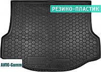 Коврик в багажник для Toyota RAV4 '13-18, с докаткой, резино-пластиковый (AVTO-Gumm)