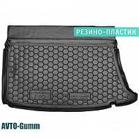 Килимок в багажник для Hyundai i30 FD '07-12 хетчбек, гумово-пластиковий (AVTO-Gumm)