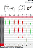 Шуруп для дерева з шестигранною головкою DIN 571, нержавіюча сталь A2 6X35, фото 2