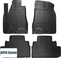 Коврики в салон для Lexus RX 400h '05-08 резиновые, черные (AVTO-Gumm)