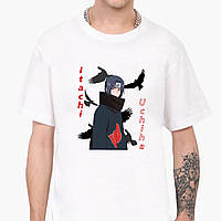 Футболка мужская Итачи Учиха (Itachi Uchiha) Белый (9223-2821-WT-S) S