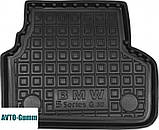 Килимки в салон для BMW 5 G30 '17 - гумові, чорні (AVTO-Gumm), фото 4