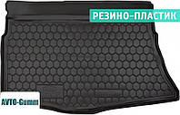Коврик в багажник для Kia Ceed '12- хетчбэк без органайзера, резино-пластиковый (AVTO-Gumm)