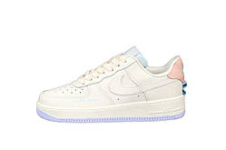 Кросівки жіночі Nike Air Force Найк аїр форс бежеві повсякденні демісезонні