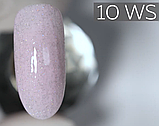 Гель лак KODI "Wedding Style" весільний стиль 7мл N10 ( Світло ліловий з голографічним шимером., фото 2