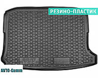 Коврик в багажник для Seat Ateca 2017-, без органайзера, резино-пластиковый (AVTO-Gumm)