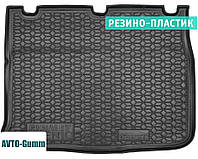 Коврик в багажник для Renault Scenic '03-08 (5 мест), резино-пластиковый (AVTO-Gumm)