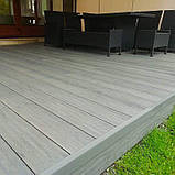 Террасна дошка Bruggan Elegant Light 3D Graphite Графіт, фото 5