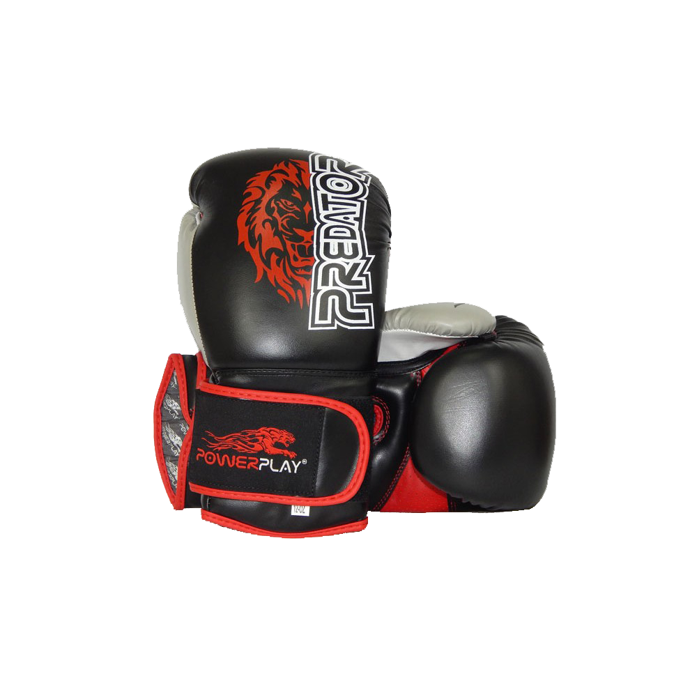 Боксерські рукавиці PowerPlay 3006 Чорні 8 унцій