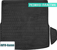 Коврик в багажник для Volkswagen Golf VI '09-12 универсал резино-пластиковый (AVTO-Gumm)