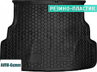 Коврик в багажник для Kia Rio '15- седан, резино-пластиковый (AVTO-Gumm)
