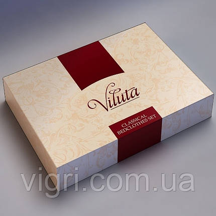 Постільна білизна, сімейний комплект, сатин, Вилюта «Viluta» VS 310, фото 2