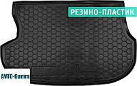 Коврик в багажник для Mitsubishi Outlander '03-07 резино-пластиковый (AVTO-Gumm)