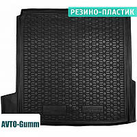 Коврик в багажник для Opel Astra J '12-15, седан, резино-пластиковый (AVTO-Gumm)