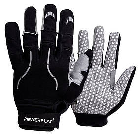 Велорукавички PowerPlay 6662 Чорні XLalleg Качество