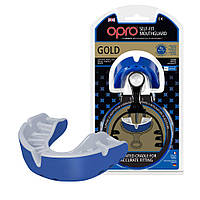 Капа OPRO Gold Series Blue/Pearl (art.002193002)alleg Качество