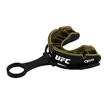 Капа OPRO Gold UFC Hologram Black Metal/Gold (art.002260001), фото 6
