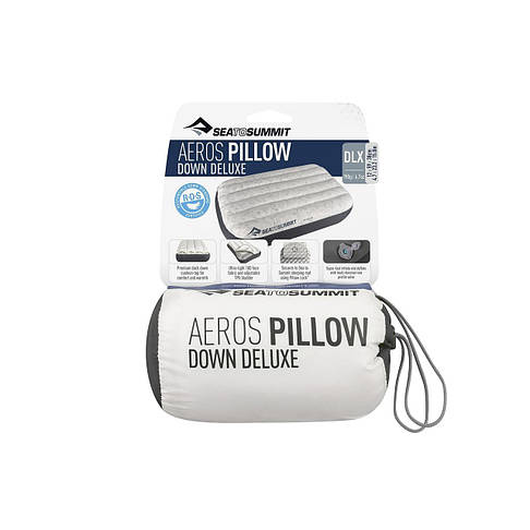Надувна подушка Sea To Summit Aeros Down Pillow Delux Grey, фото 2