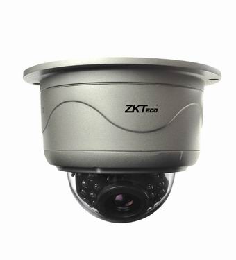 Вандалозахищена купольна IP камера з ІЧ-підсвіткою ZKMD 372