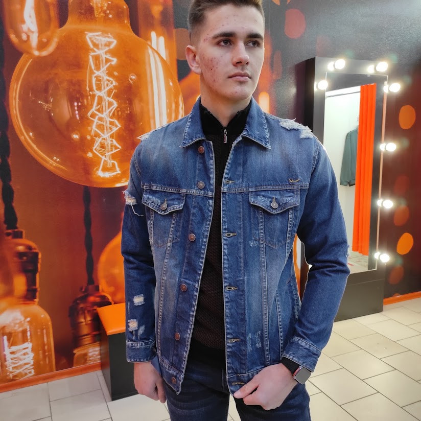 Мужская Рваная Джинсовая Куртка LTB — Купить Недорого на Bigl.ua ...