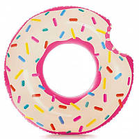 Надувной Круг для плавания детский "Пончик" 94см, от 8-ми лет Intex