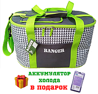 Сумка холодильник 25л термосумка для еды с аккумулятором холода Ranger HB7