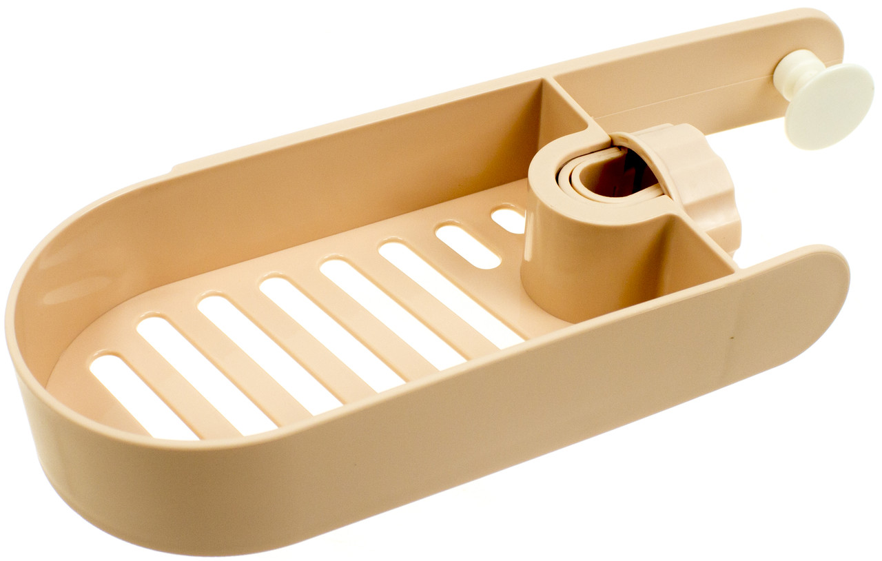 Тримач на кран універсальний для мила/губки/рушника 26х9,5х3,7см №TL00153(100)