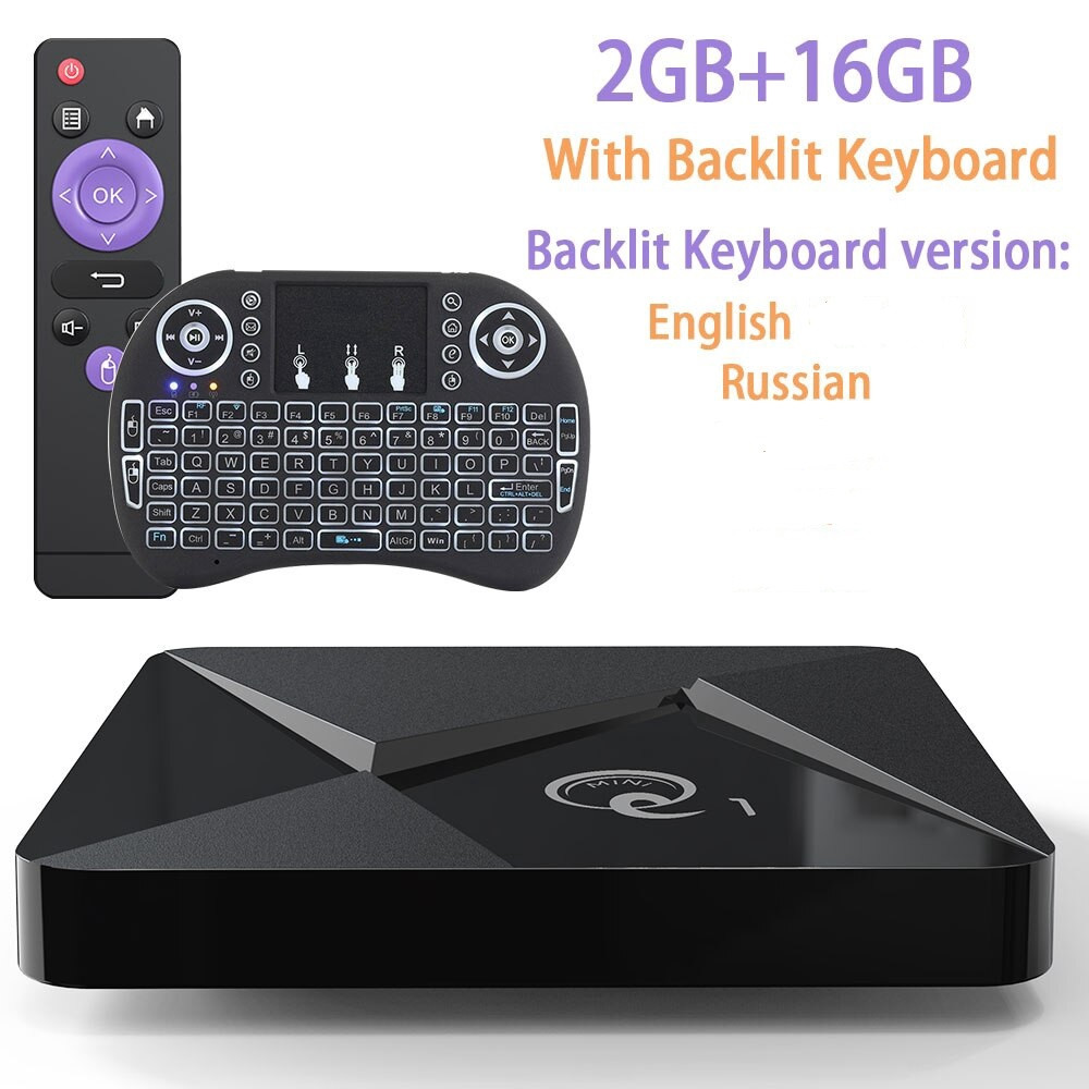 Смарт ТБ-приставка 2/16 Гб Q1 Ultra HD SmartTV Андроїд Android TV box 4K + клавіатура
