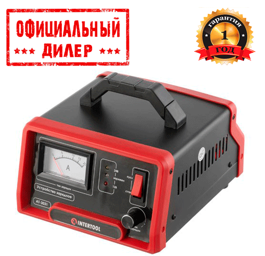 Автомобильное зарядное устройство INTERTOOL AT-3031 - фото 1 - id-p1389103814