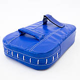 Маківара мала для відпрацювання ударів для боксу та єдиноборств із ПВХ OSPORT Lite (bx-0084) Синя, фото 2