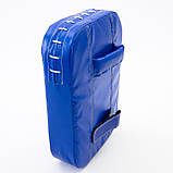 Маківара мала для відпрацювання ударів для боксу та єдиноборств із ПВХ OSPORT Lite (bx-0084) Синя, фото 3