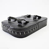 Маківара велика для відпрацювання ударів для боксу та єдиноборств із ПВХ OSPORT Lite (bx-0083) Чорна, фото 2