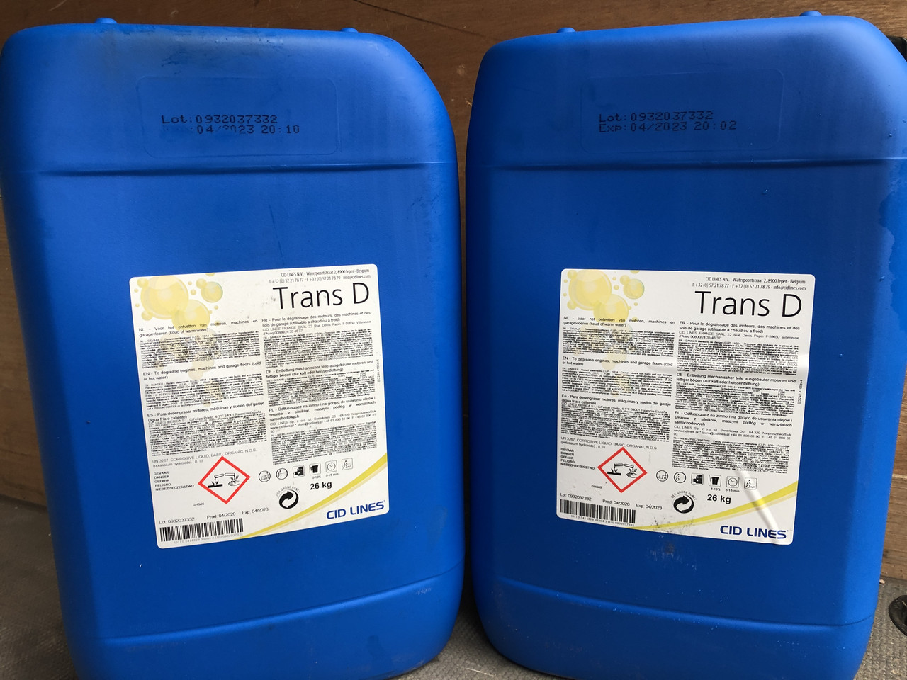 Знежирювачах для видалення стійких забруднень Kenotek Trans D Бельгія 5л, фото 1