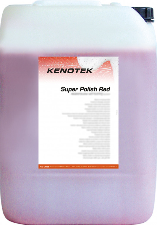 Автошампунь для безконтактної мийки Kenotek Super Polish Red Бельгія 1л