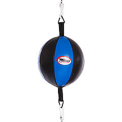 Груша боксерська на розтяжках пневмогруша кругла Twins DPL020 Blue-Black