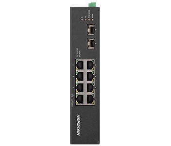 8-портовий некерований POE комутатор Hikvision DS-3T0510HP-E/HS, фото 2