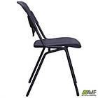 Стілець Рольф чорний пластик чорний, фото 6