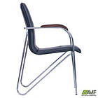 Стілець Самба хром горіх Неаполь N-20 без канта, фото 7