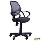 Крісло Чат/АМФ-4 сидіння А-14/спинка Сітка сіра, фото 5