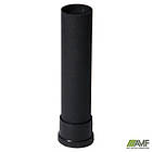 Ніжка каркаса ліжка чорна з метвиробами, фото 5