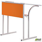 Парта учнівська одномісна 3 р.г., помаранч., фото 5