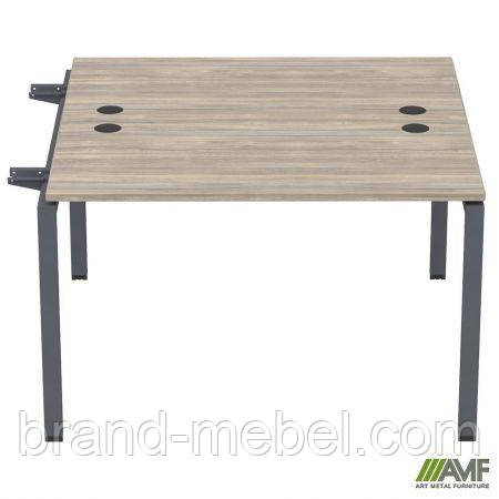 Елемент станції з кронштейнами одинар. SIG-501 (1387х1200х750) Чорний граф/В'яз Ліберті, фото 1