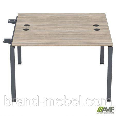 Елемент станції з кронштейнами одинар. SIG-502 (1587х1200х750) Чорний граф/В'яз Ліберті, фото 1