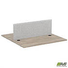 Стільниця станції пристав. з укороч. перемич + Перегор SIG-523 (1187х1200х750) Чорний гр/В'яз Ліб/Сірий, фото 5