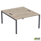 Робоча станція SIG-162 (1587х1600х750) Чорний граф/В'яз Ліберті, фото 5