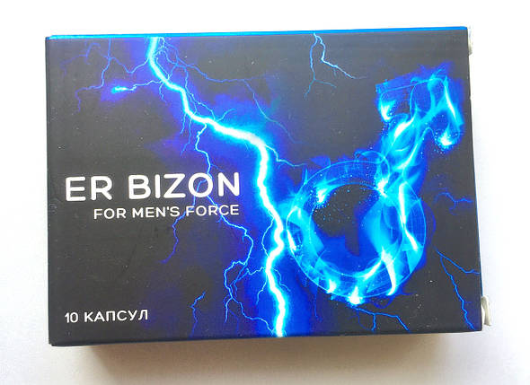 Er Bizon капсули для потенції, препарат для підвищення потенції Ер Бізон, фото 1