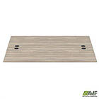 Стільниця станції приставна з укороч.перемич SIG-552 (1587х1600х750) Чорний граф/В'яз Ліберті, фото 2