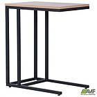 Столик для ноутбука Easy 350 Чорний/Дуб Сонома, фото 5